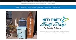 Desktop Screenshot of niftythriftythriftshop.com
